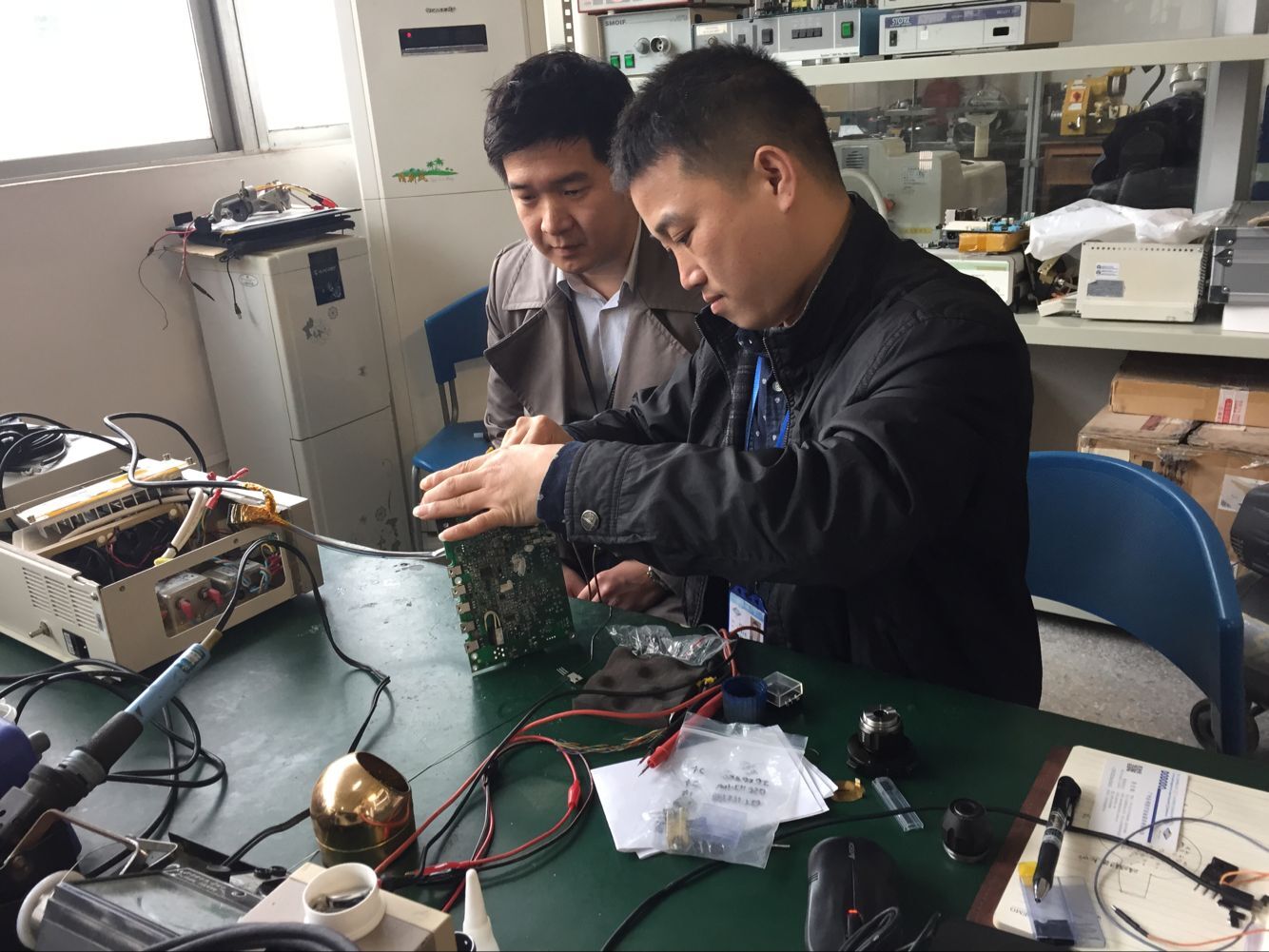 Endoscope camera system repair training for Korean
